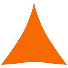 Voile de parasol Tissu Oxford triangulaire 3,6x3,6x3,6 m Orange