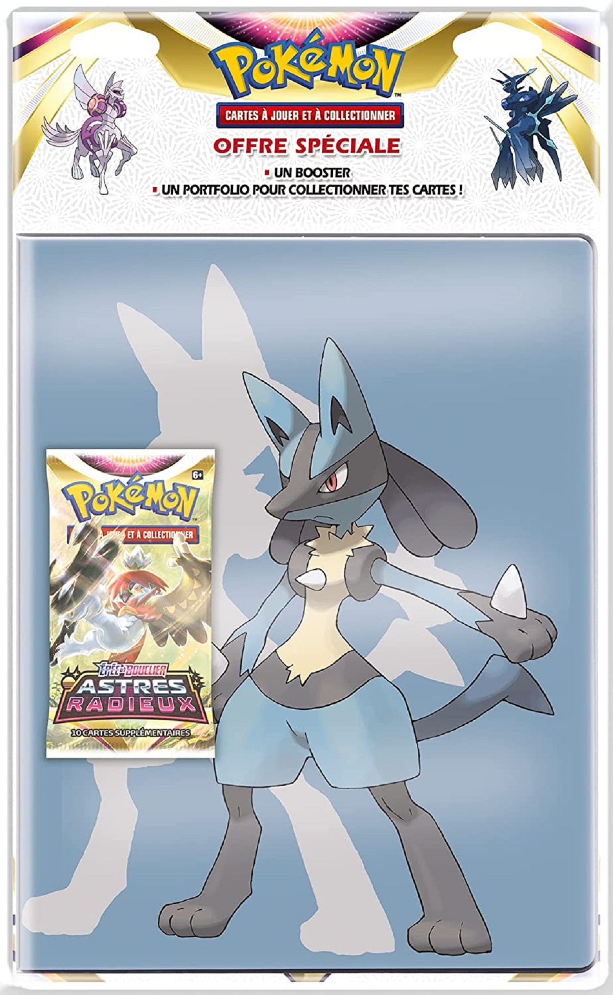 Coffret Pokemon boosters Garde-de-Fer-ex ou Rugit-Lune-ex - La Grande Récré