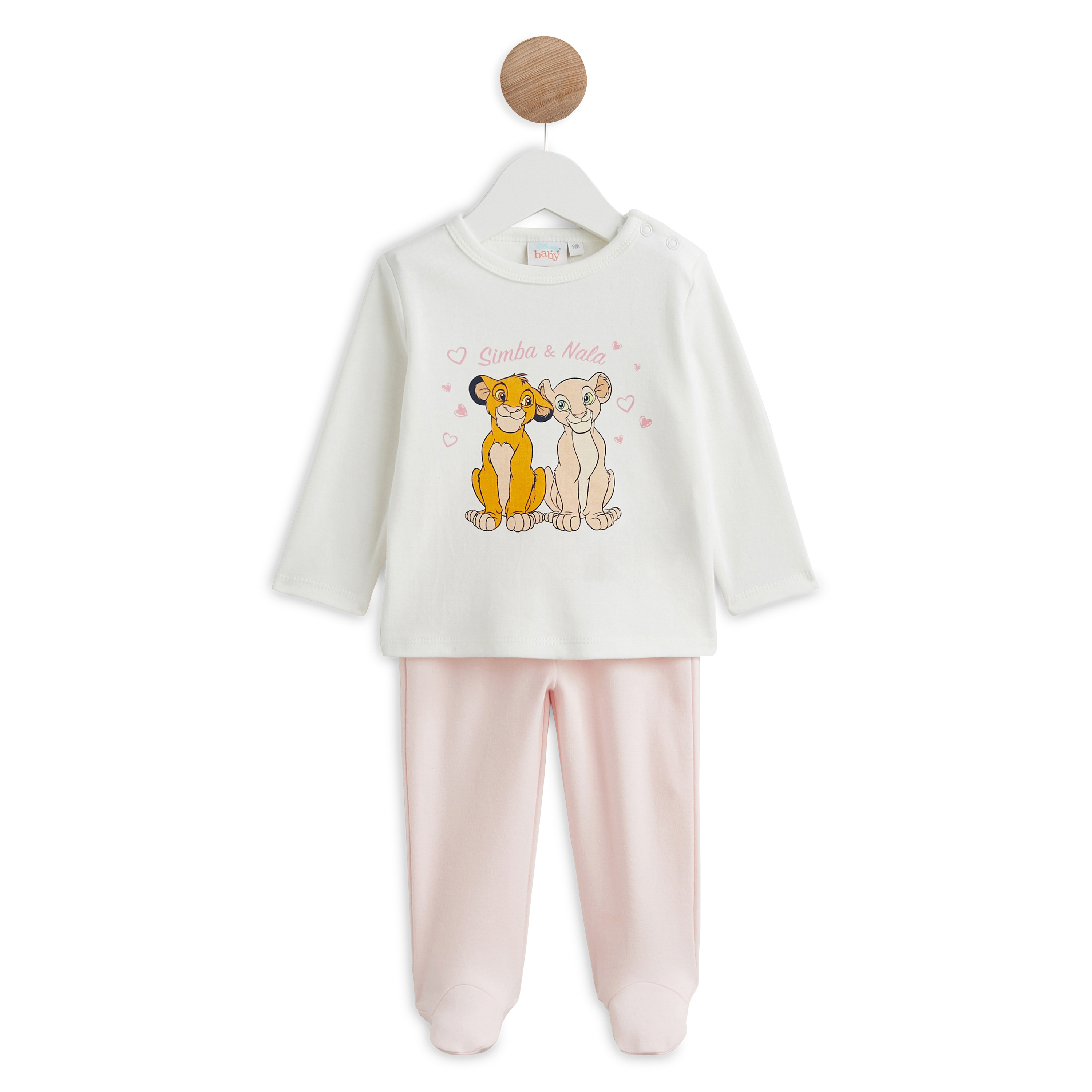 LE ROI LION Pyjama 2 pi ces Simba et Nala b b fille pas cher