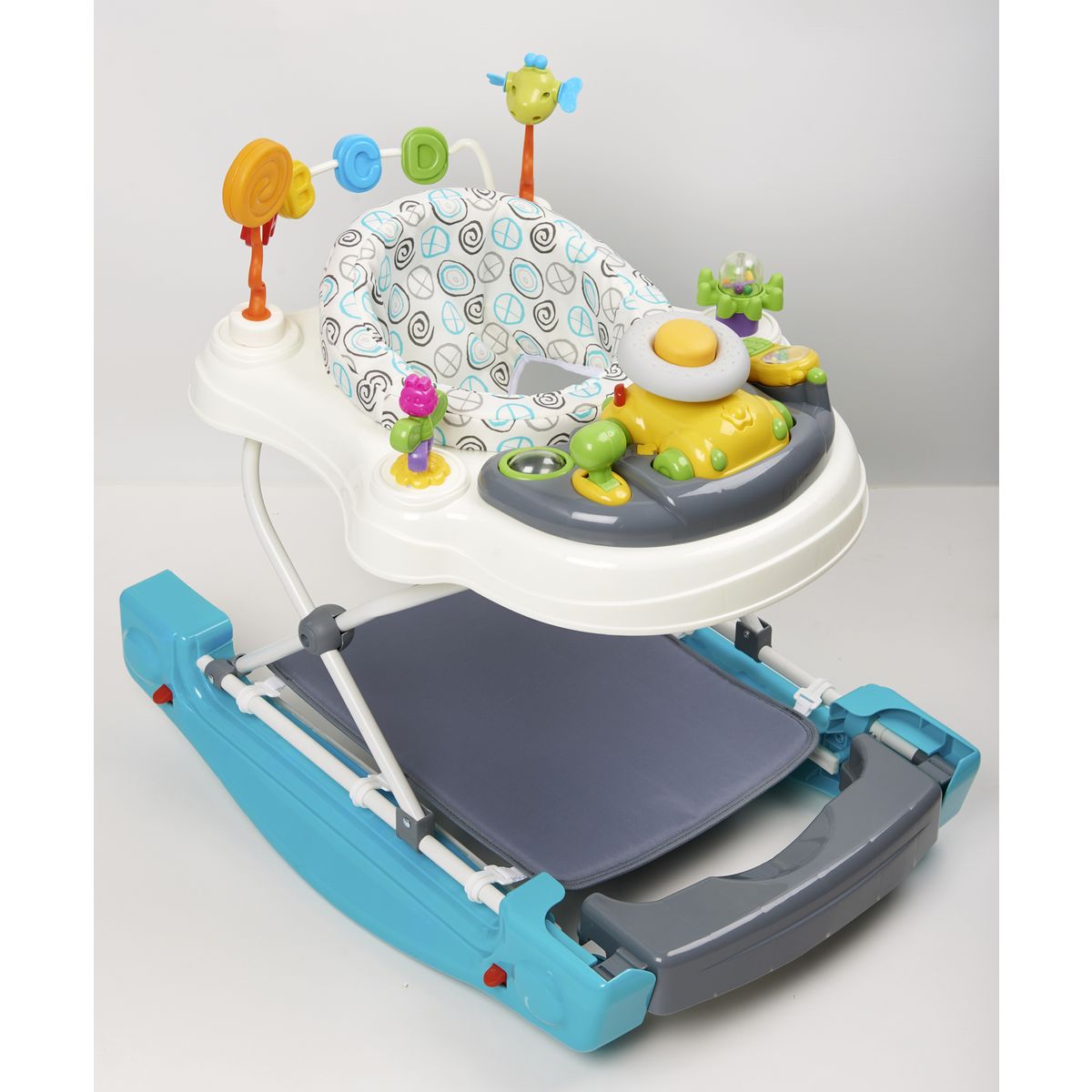 AUCHAN BABY Trotteur bebe Willing activity Multicolore pas cher Auchan