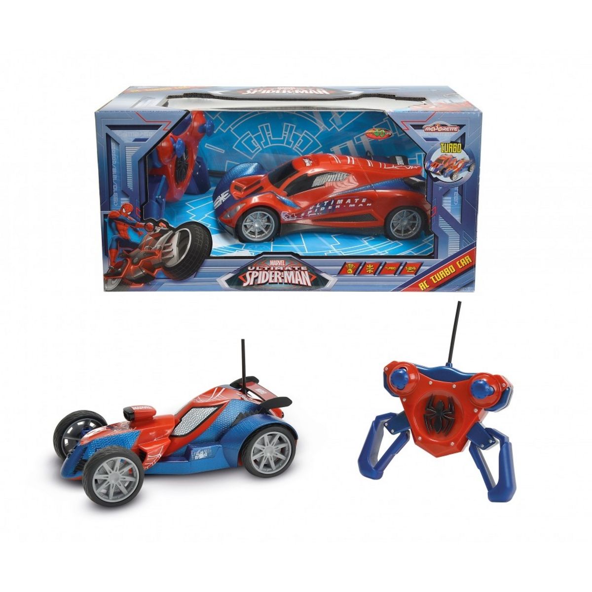 Majorette cheap spiderman car