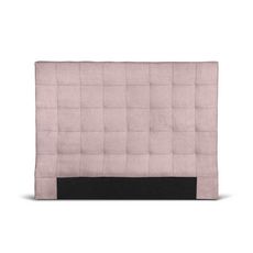 Tête de lit capitonnée en tissu pour lit 140 x 190 cm MIKKELI (Vieux rose)