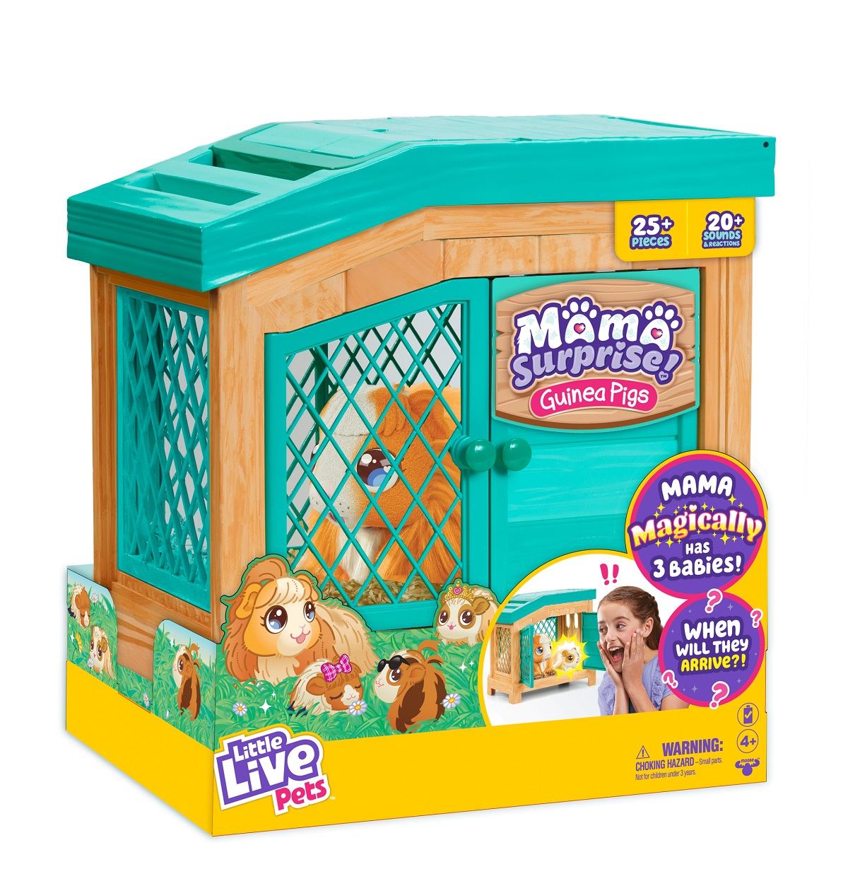 MOOSE TOYS Mama surprise Little Live Pets pas cher 