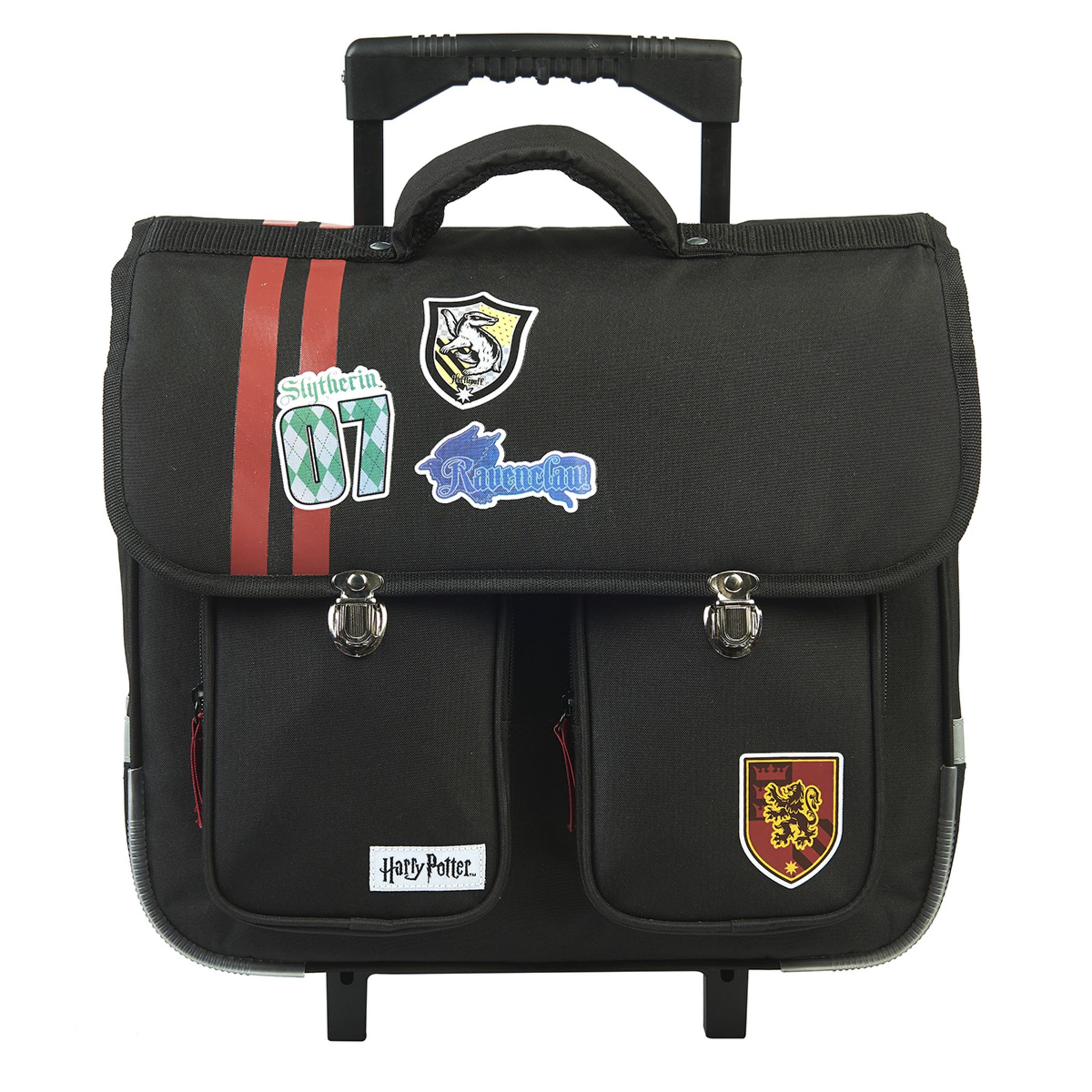 Cartable roulettes noir Harry Potter pas cher Auchan.fr