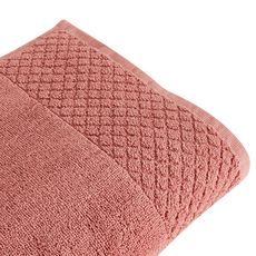 ACTUEL Maxi drap de bain en coton qualité zéro twist  600 g/m² (Rose )