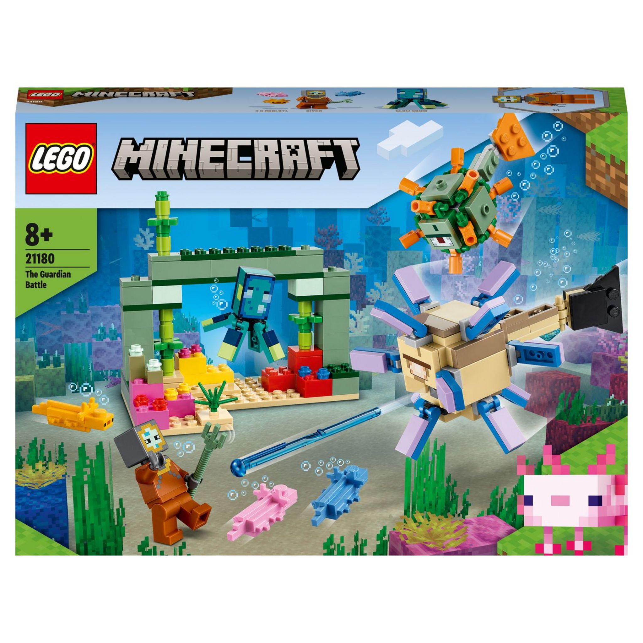 LEGO Minecraft 21177 pas cher, L'embuscade du Creeper