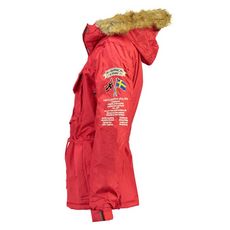 Parka Rouge Fille Geographical Norway Bridget (Rouge)