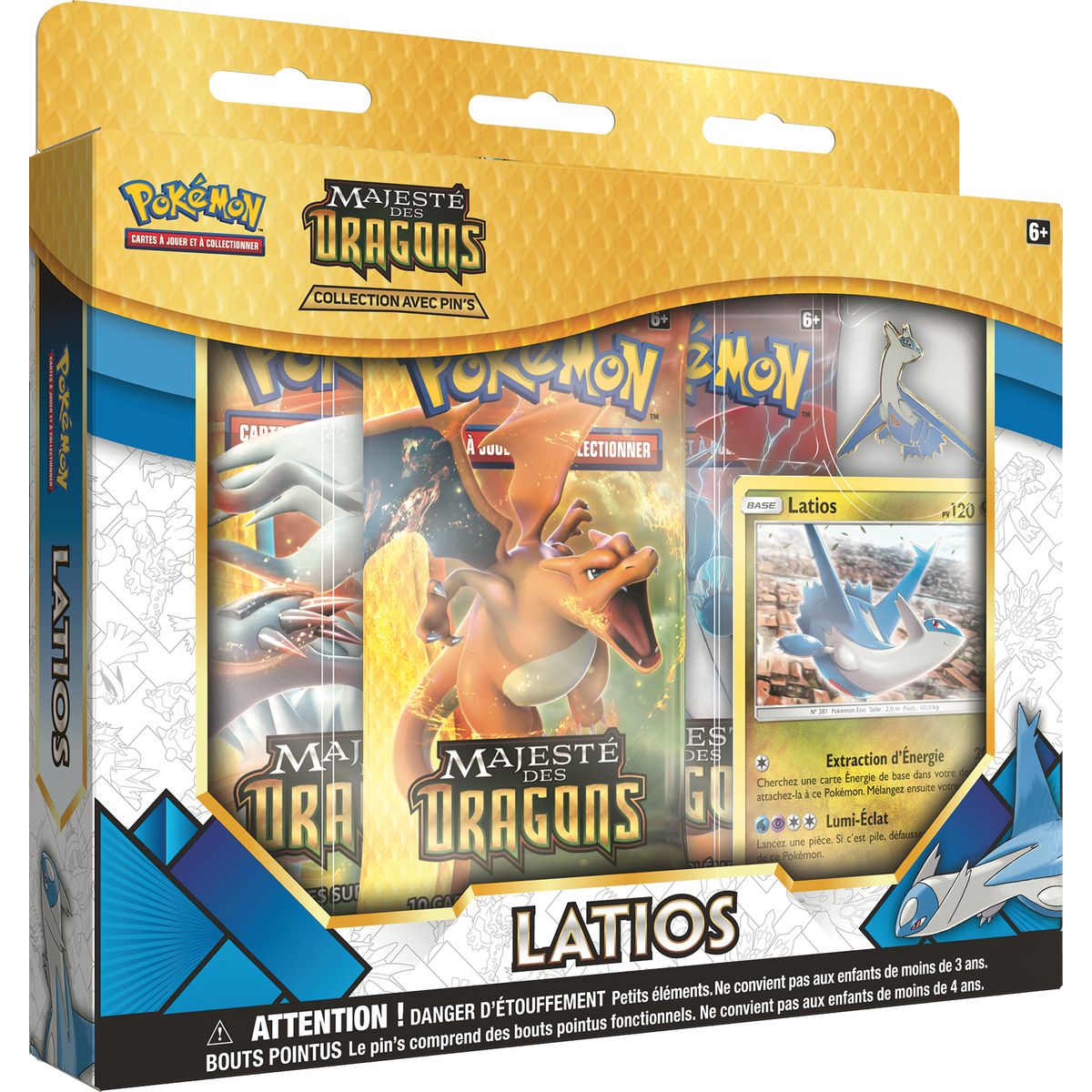 ASMODEE Coffret 3 boosters Pokemon pas cher Auchan.fr