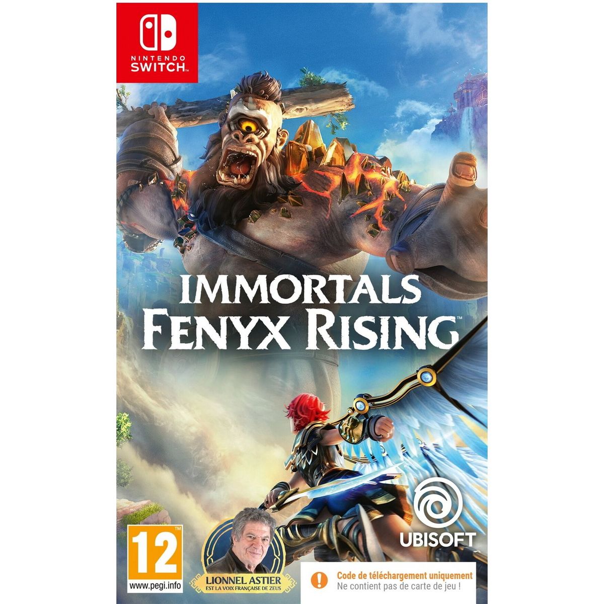 Immortals Fenyx Rising Nintendo Switch - Code de Téléchargement