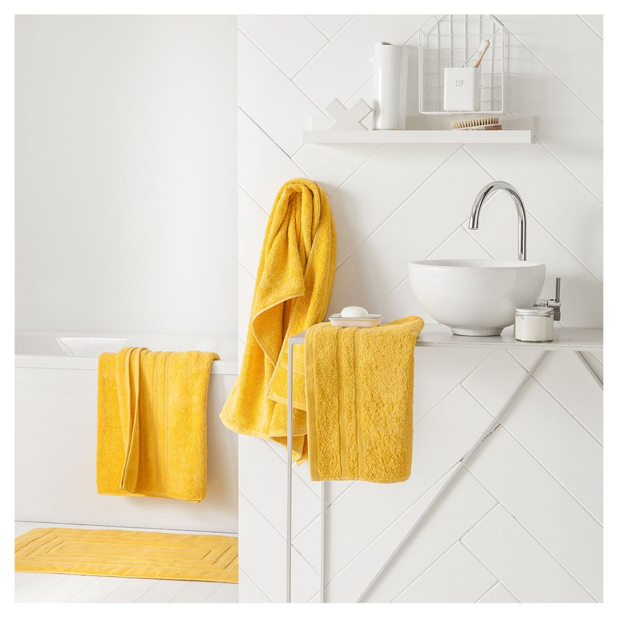 Drap de bain 500g/m², idéal pour les centres de bien-être