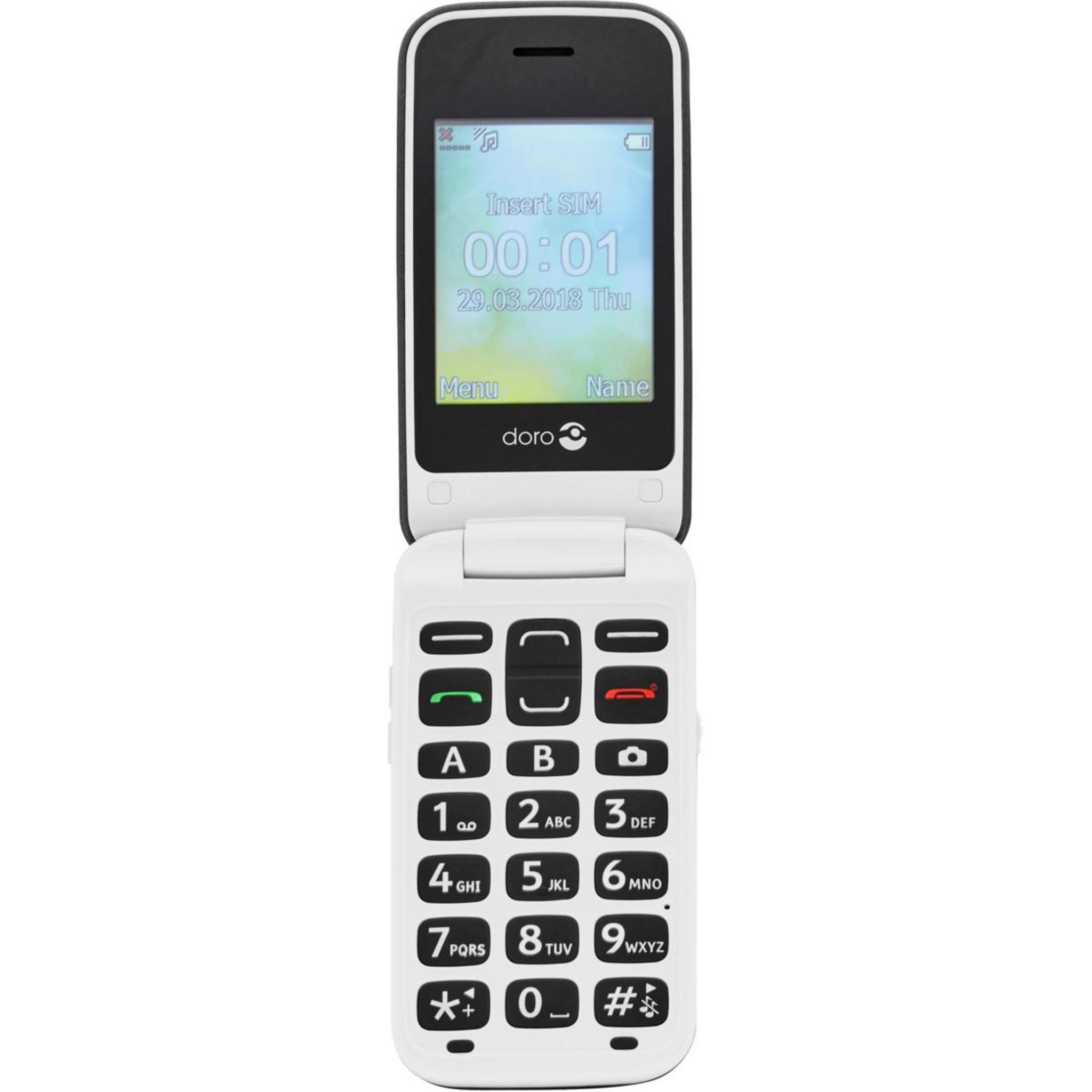 Téléphone sénior doro 6040 noir - La Poste