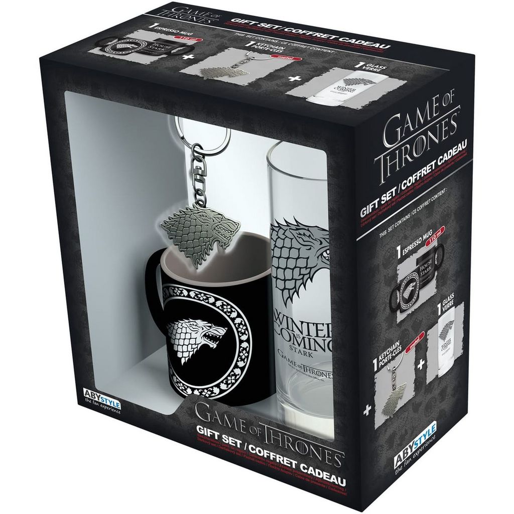 Coffret cadeau Verre + Porte-clé + Mini Mug One Piece pas cher