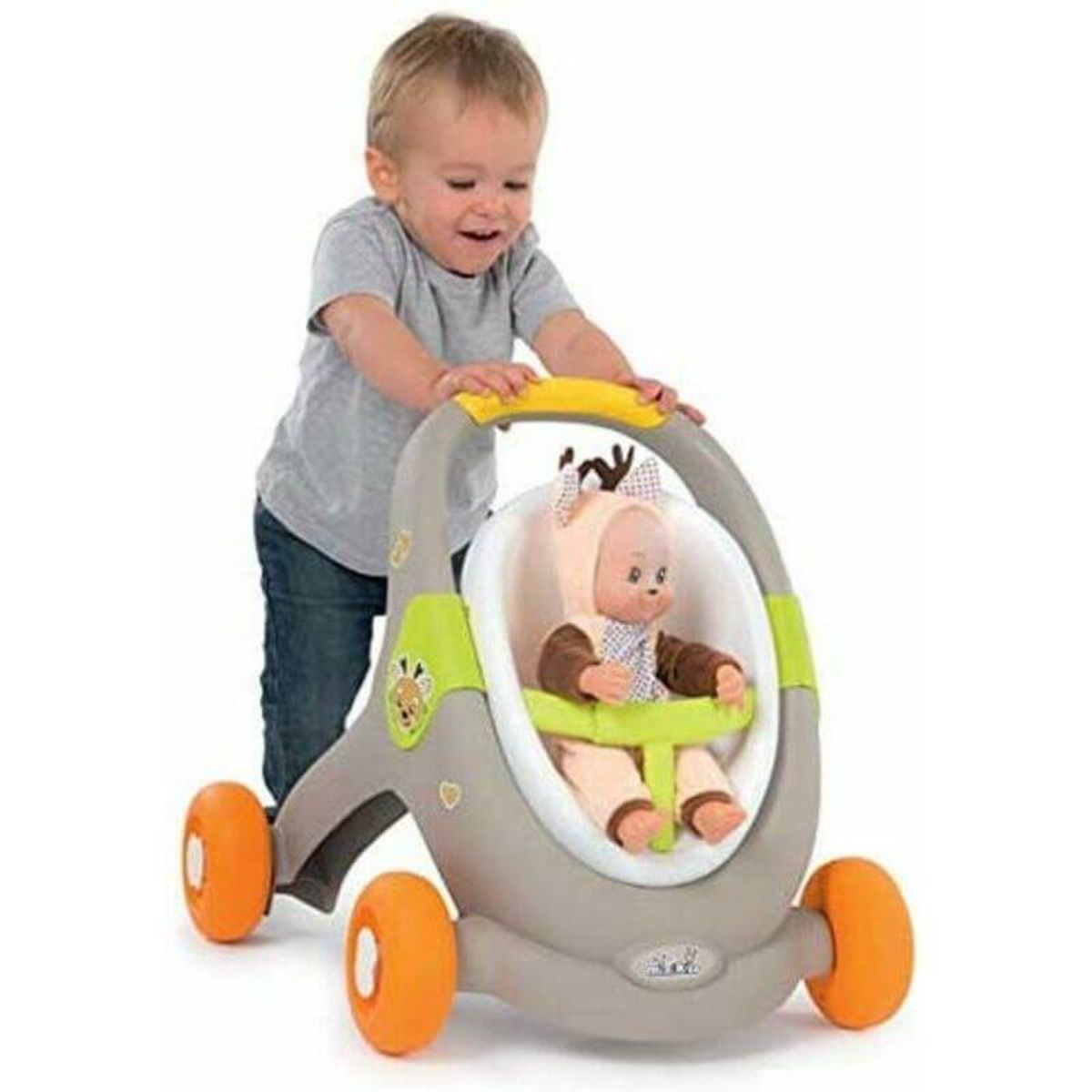 Poussette smoby cheap baby walker minikiss