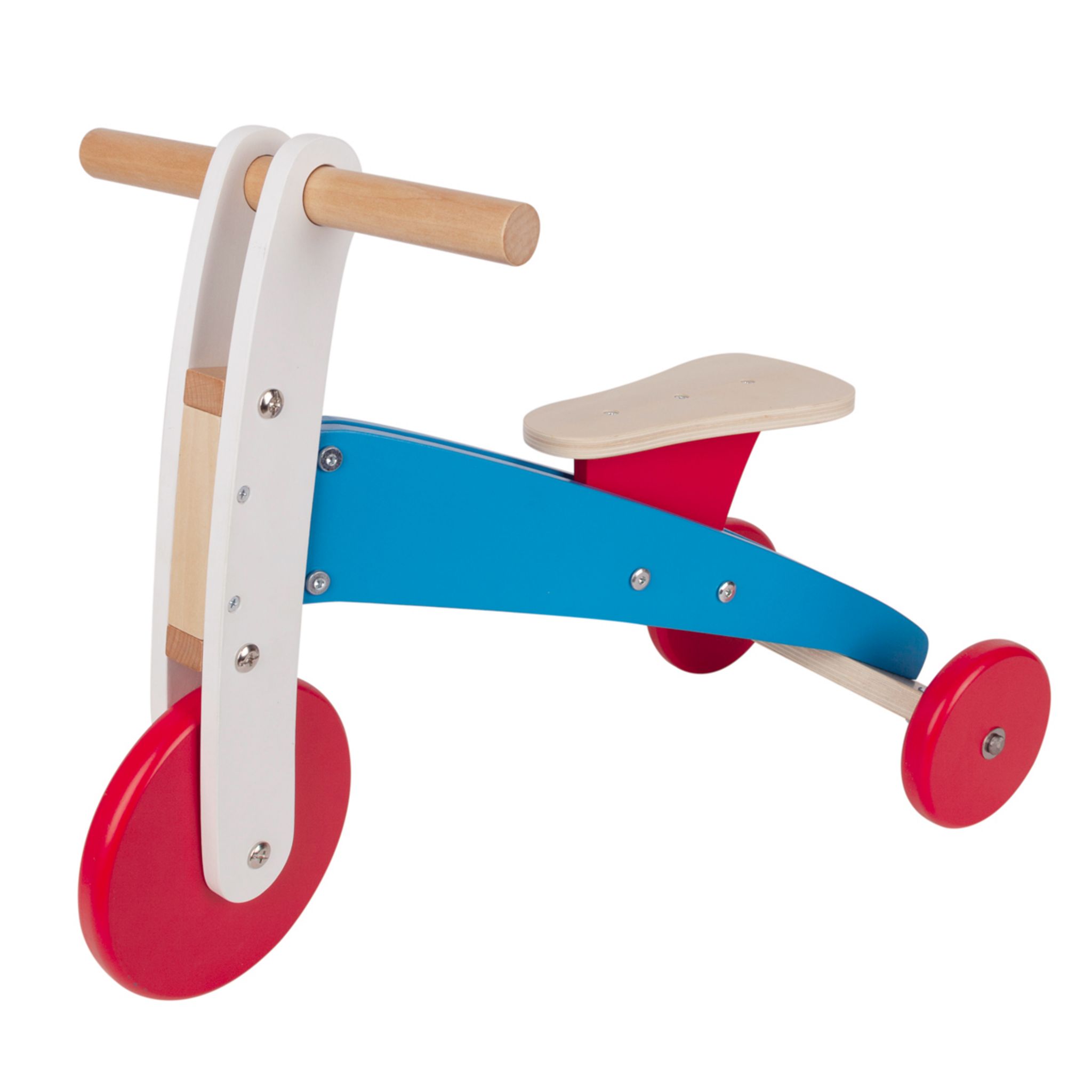 One Two Fun Trotteur multi-activités en bois pas cher 