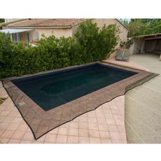 Filet de protection piscine 100g/m2 Werkapro  5 x 9 m