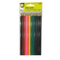 auchan pouce pochette de 12 crayons couleurs pas cher a prix support tache conseils peinture lavable sur lambris coloriage pointe