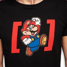 T-shirt Noir Garçon Capslab Mario (Noir)