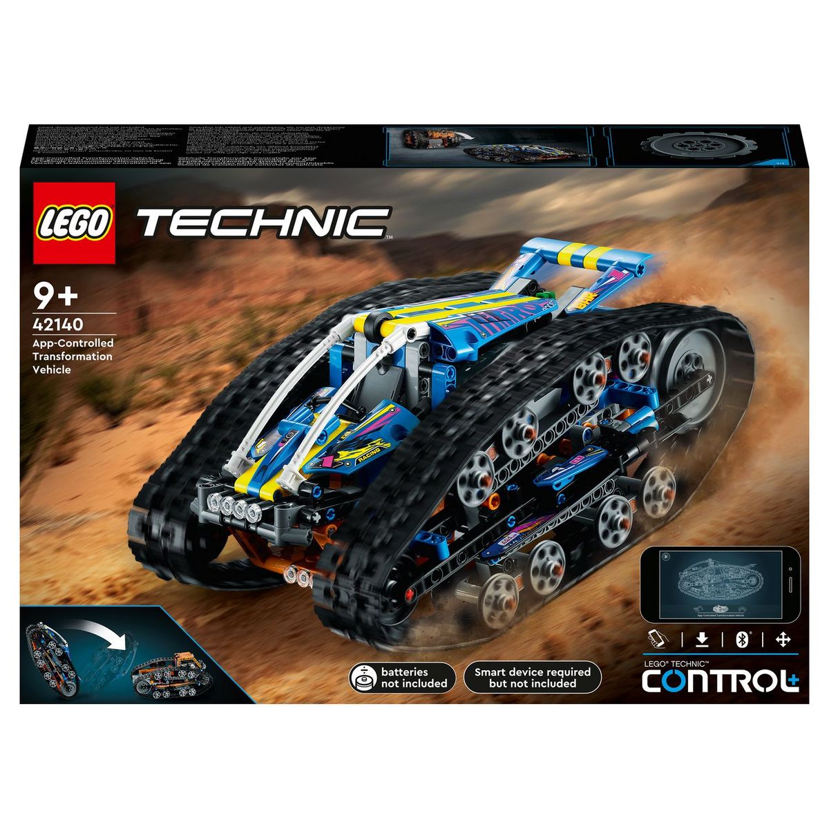LEGO Technic 42140 - Le Véhicule Transformable Télécommandé, Voiture RC,  Jouet Enfants 9 Ans pas cher 