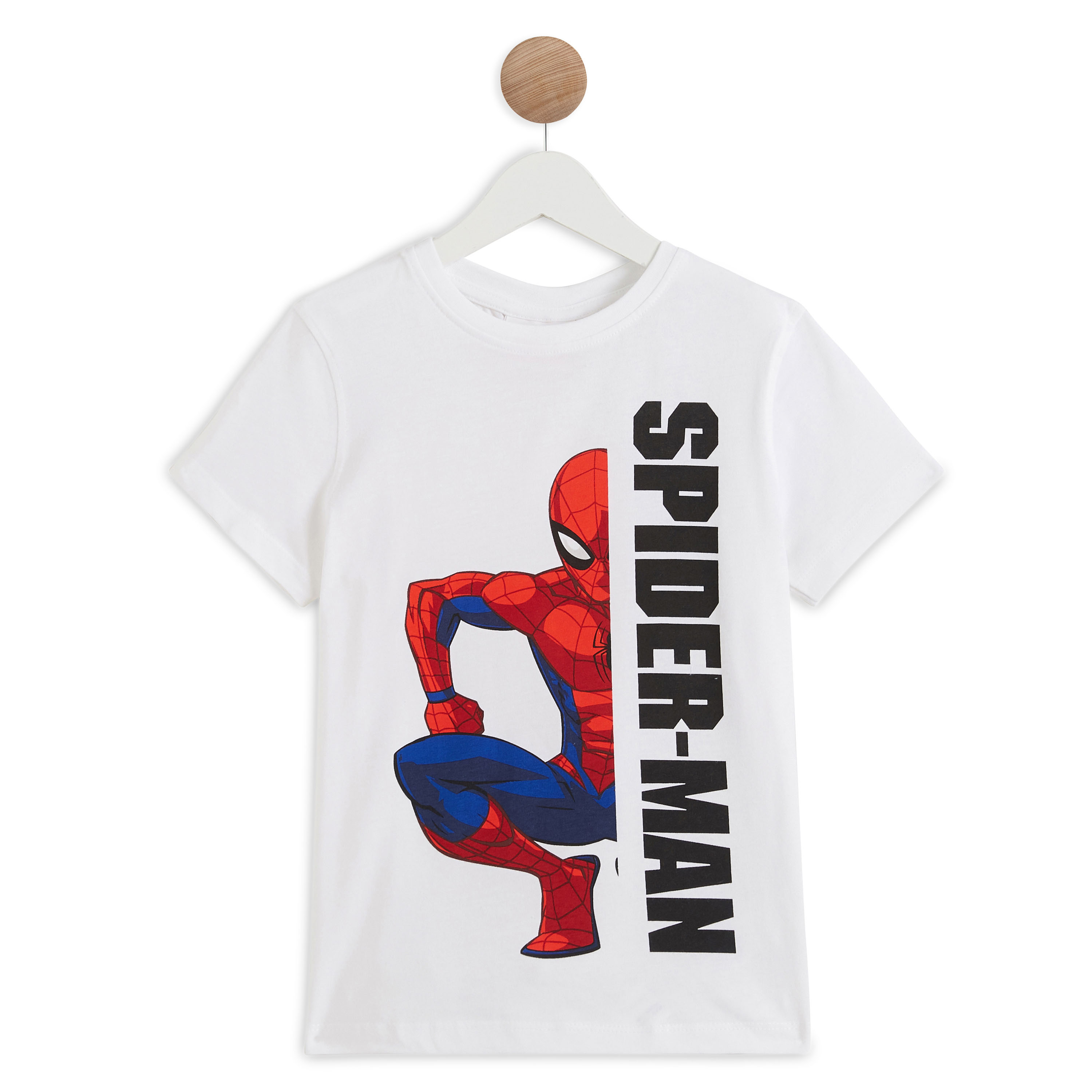 Garçon Spiderman Shirt Manches Courtes