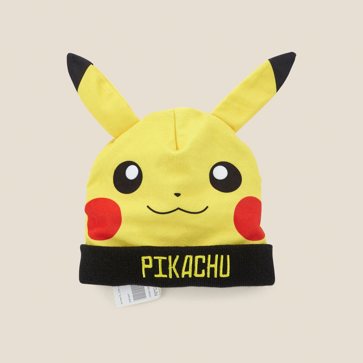 Bonnet Pokémon Pikachu rouge-bleu produit homologué : Deguise-toi