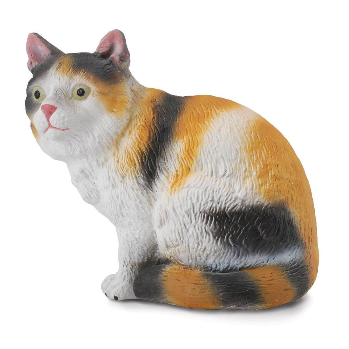 Figurines Collecta Figurine Chat : Chat 3 Couleurs Assis