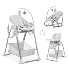 Chaise Haute Sit n Relax 3in1 - Nordic Grey