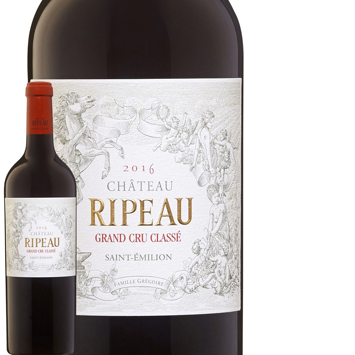 Aop Saint Emilion Grand Cru Ch Teau Ripeau Rouge Cl Pas Cher Prix Auchan