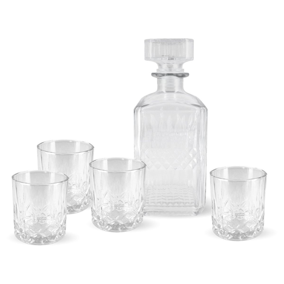 Service à whisky avec carafe 5 pièces