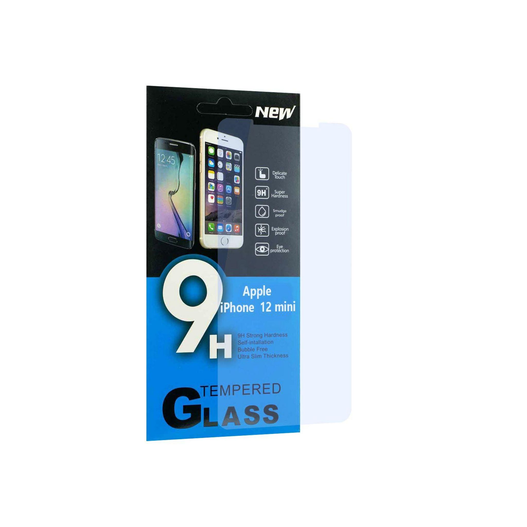 2 Protection en verre 9h pour iPhone 12 Mini, Films / Vitres de protection