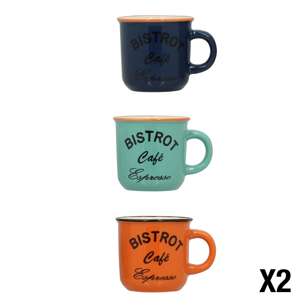 Tasse Pop 23 cl (lot de 6)