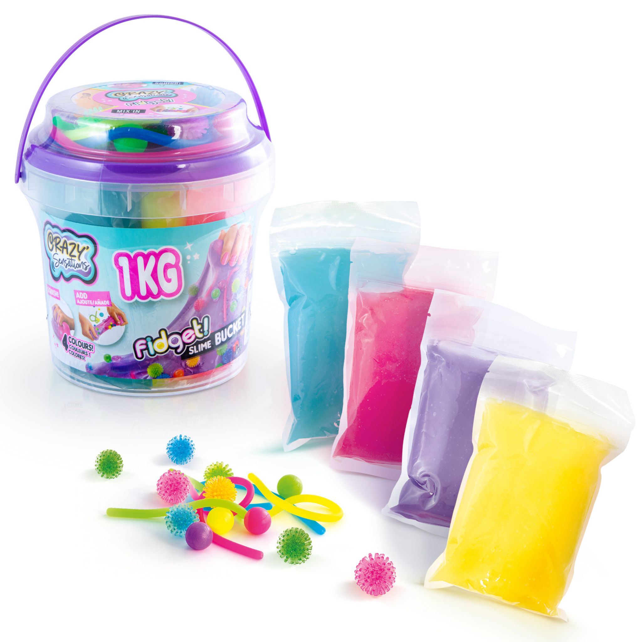 CANAL TOYS Slim Mix'in Kit - Pack 20 Slimes pas cher 