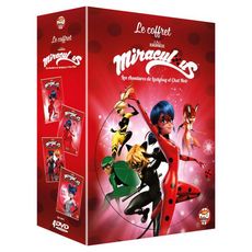 Coffret DVD Miraculous, Les Aventures de Ladybug et Chat Noir 4 épisodes