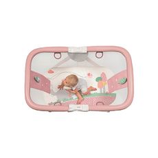 BREVI Parc bébé avec tapis de jeu Soft and Play (Rose)