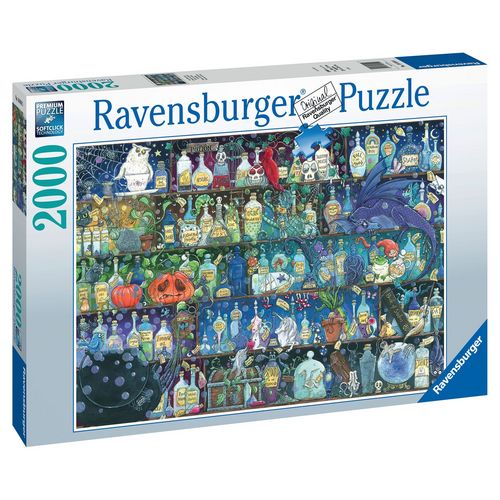 Puzzle 2000 pièces - L'étagère à potions / Zoe Sandler