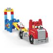 mattel mon camion de course en briques mega bloks