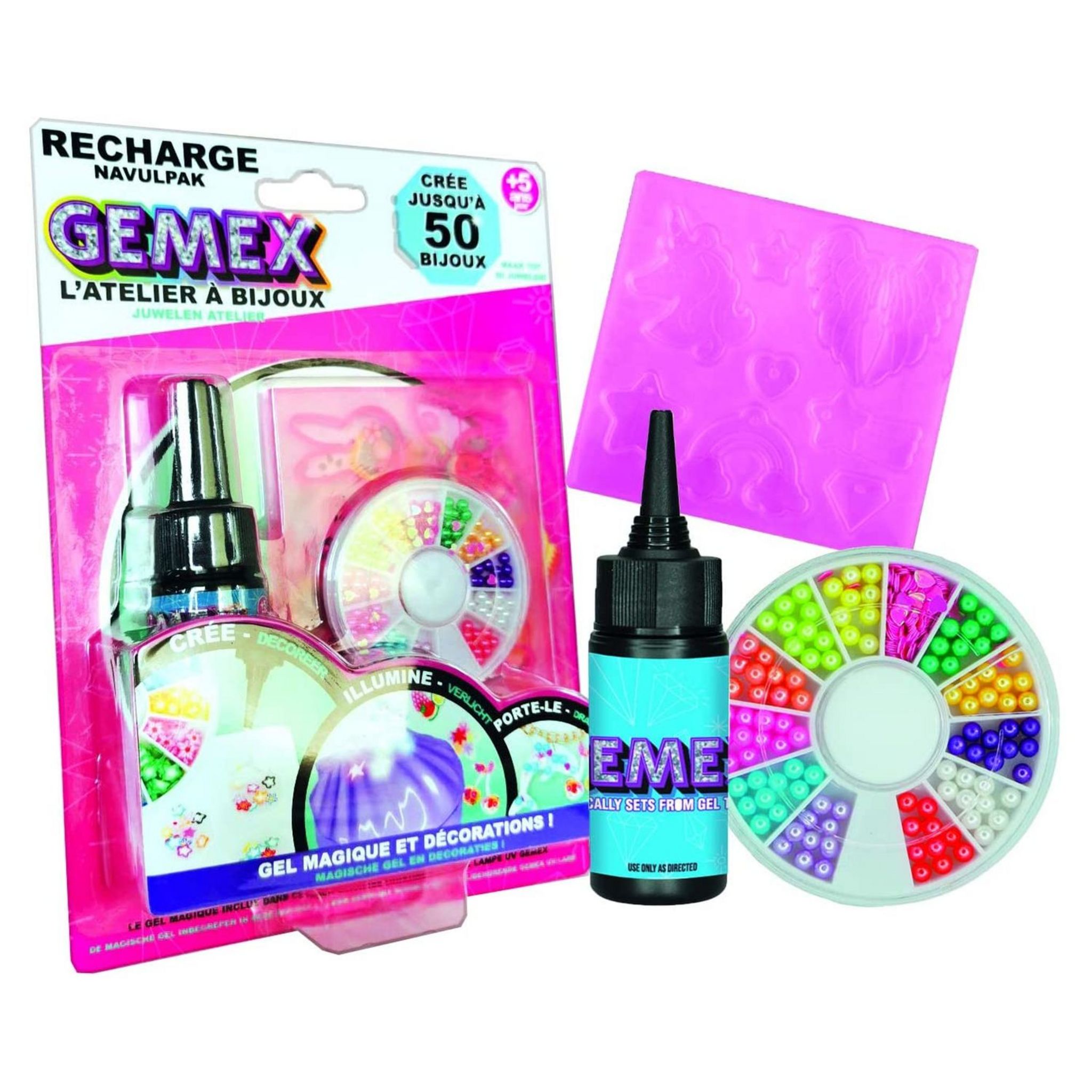 Recharge Gemex Crazy Creations Multicolore - Cdiscount Beaux-Arts et  Loisirs créatifs