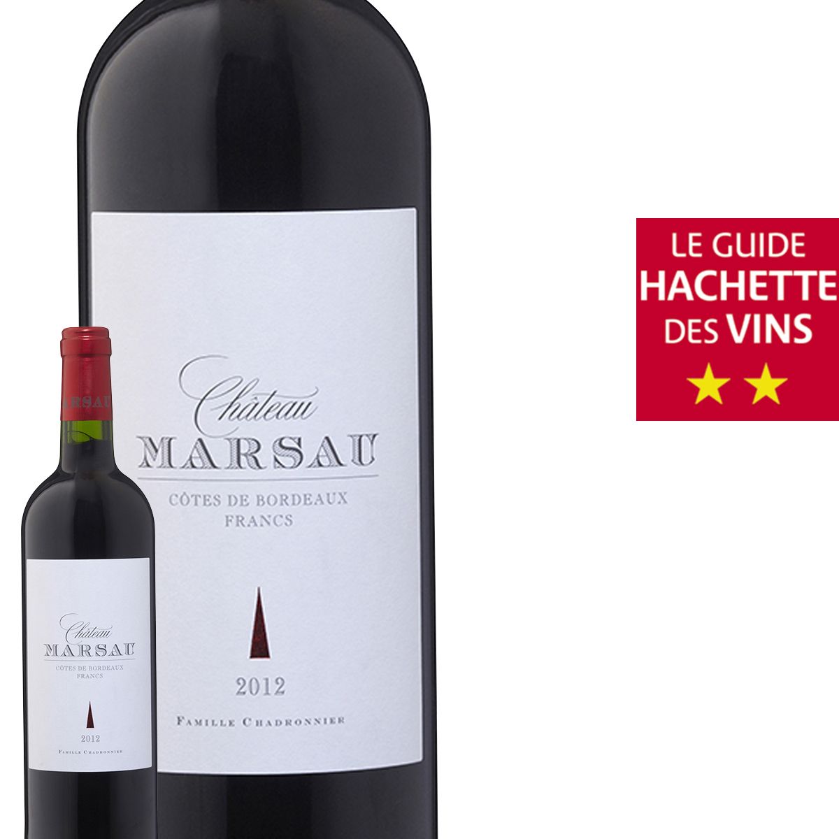 Château Marsau Francs Côtes De Bordeaux Rouge 2012 Pas Cher - Auchan.fr