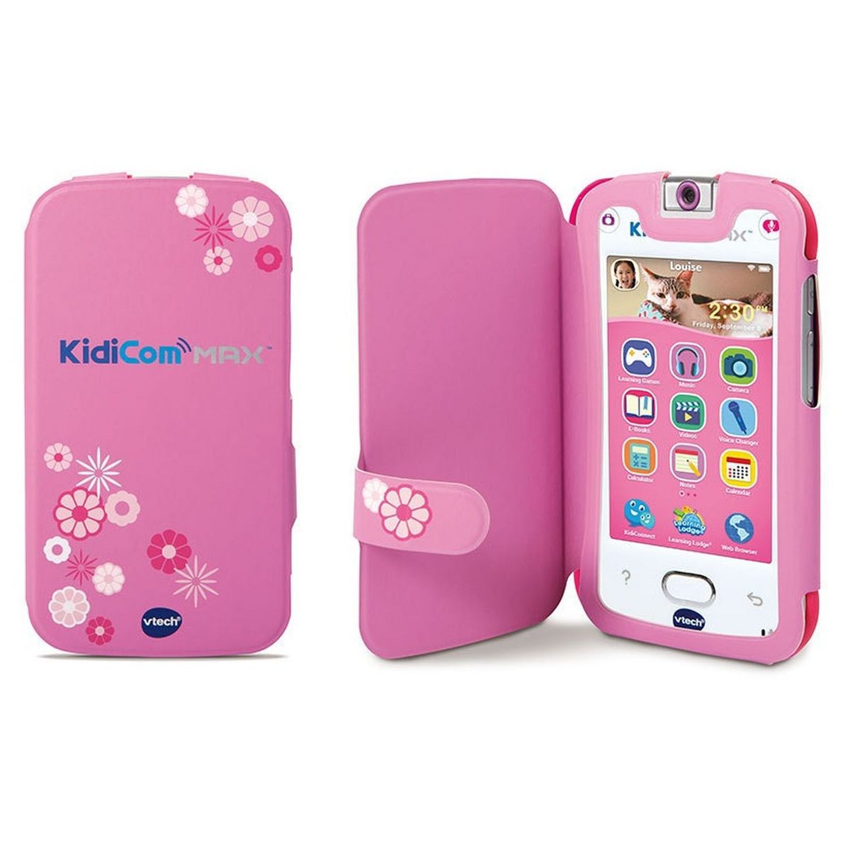 VTECH Etui officiel Kidicom Vtech - Rose pas cher 