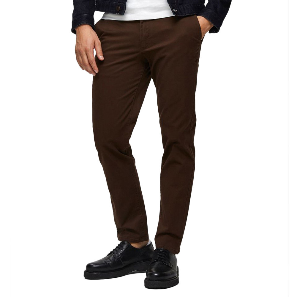 Chino best sale marron homme