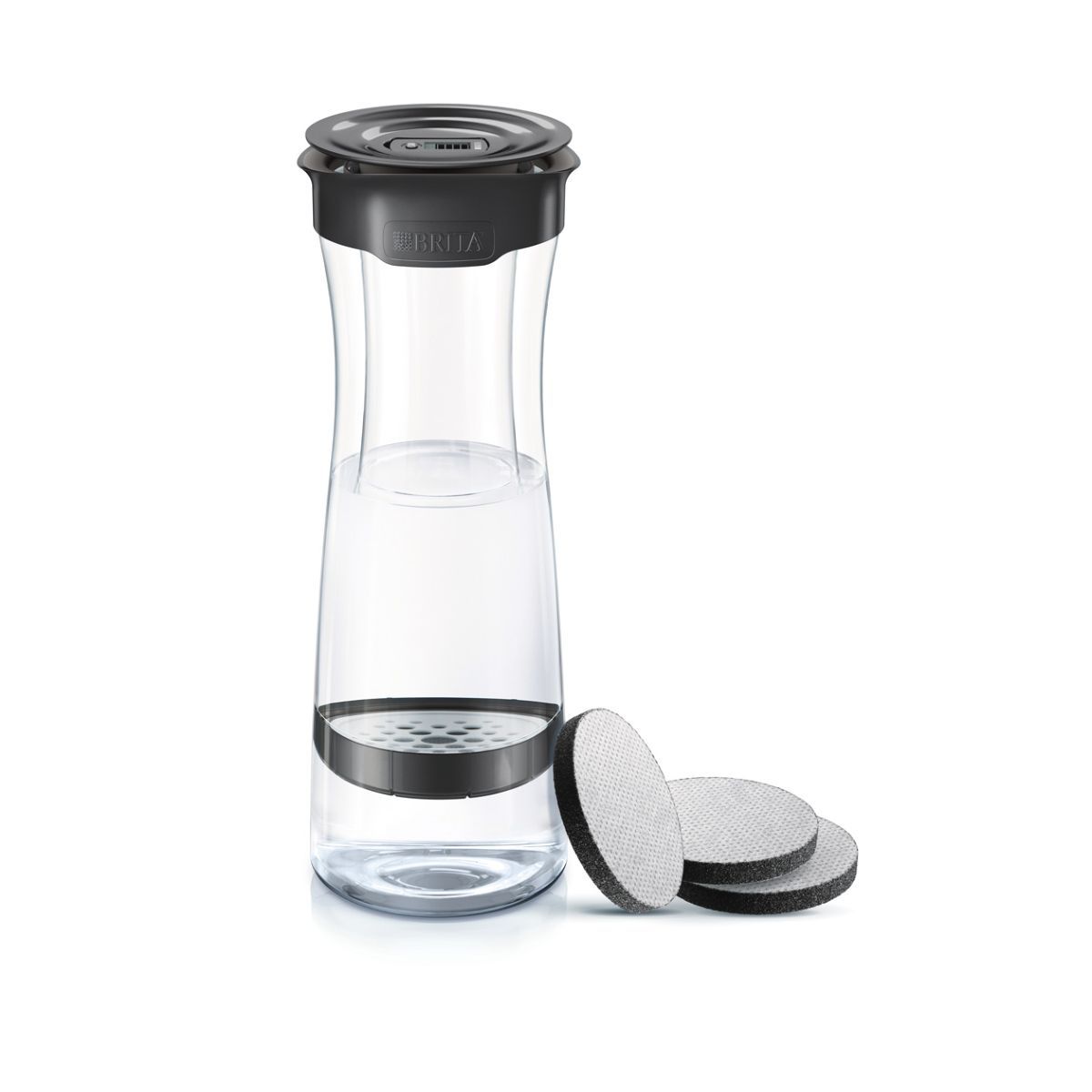 BRITA Bouteille filtrante grise - 3 filtres MicroDisc inclus pas