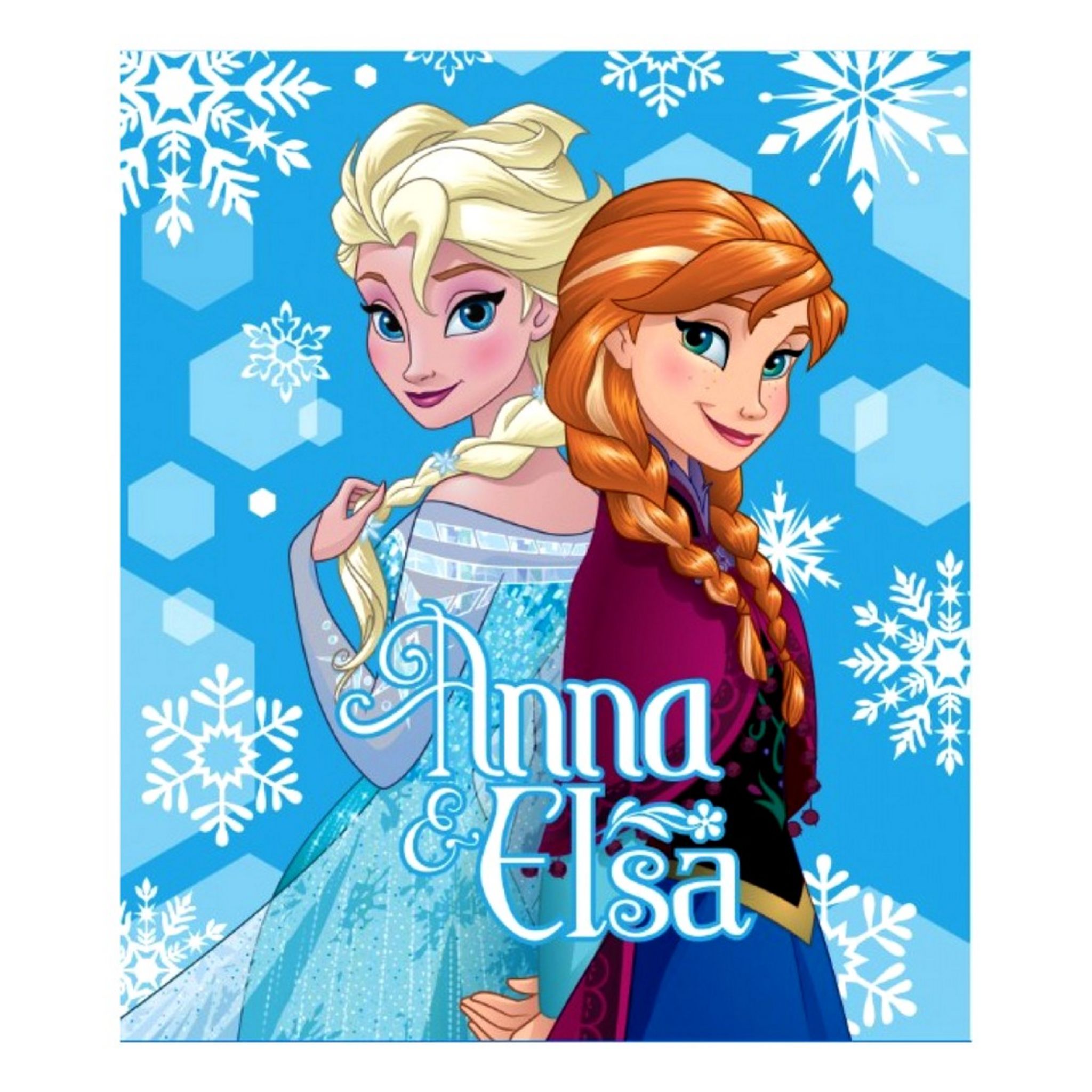 Grande couverture polaire « Frozen 2 La Reine des Neiges » Olaf 130 x 170  cm Super douce Couverture de canapé Couverture en polaire Disney Anna Elsa