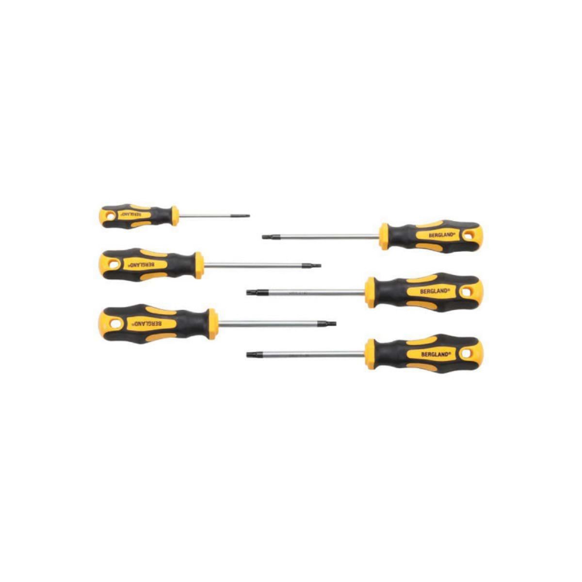  Jeu de tournevis profil en T BGS - 6 pcs - 35826