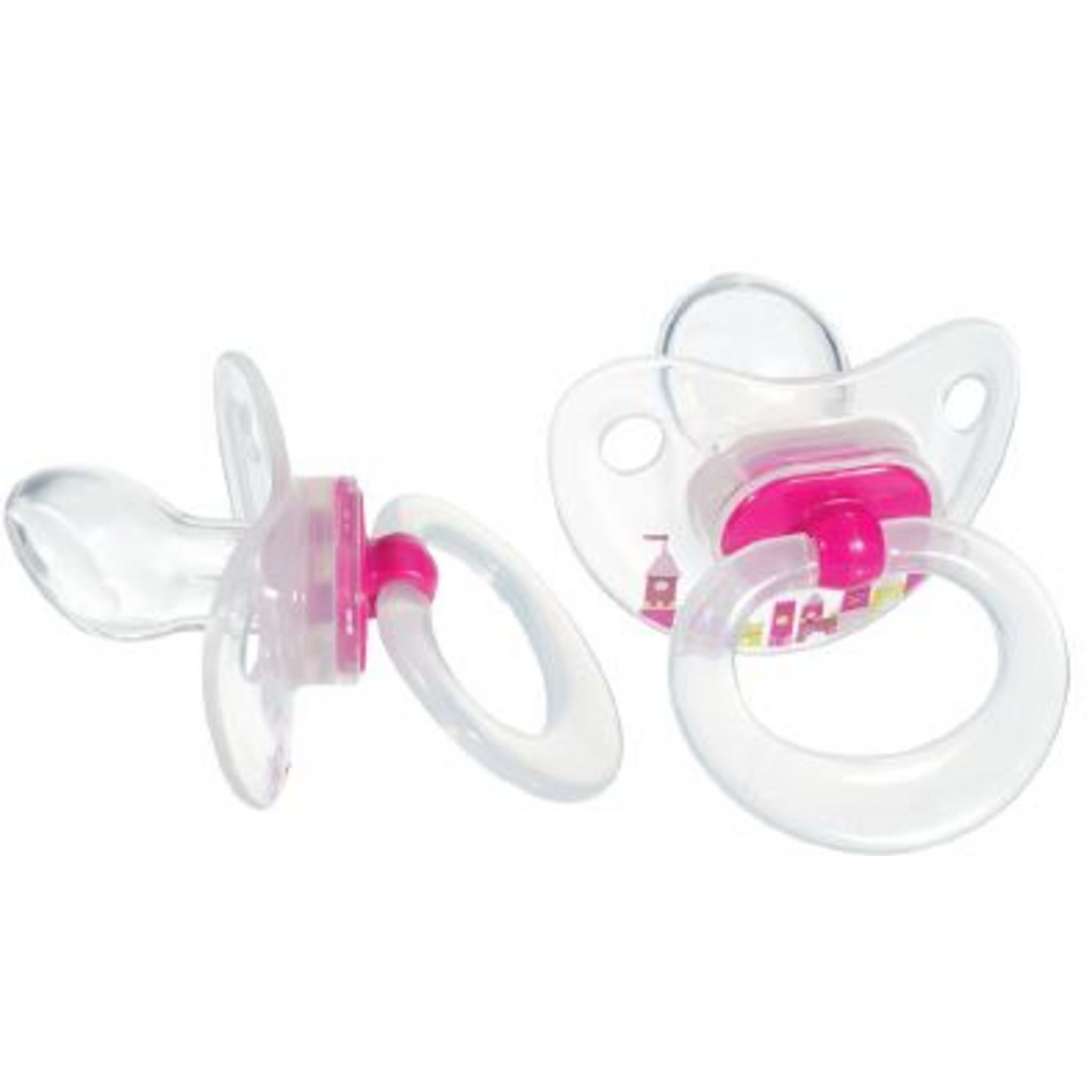 NUK Sucettes Genius lot de 2 fille physio plus 18-36 mois