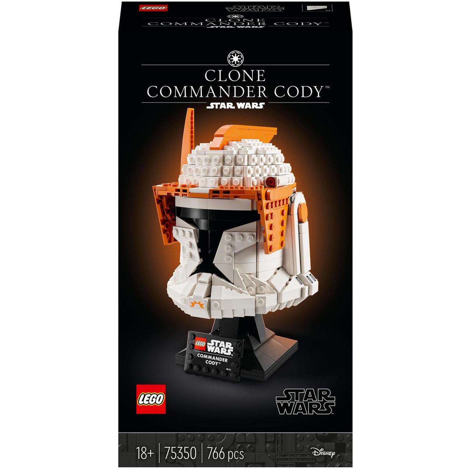 LEGO Star Wars 75350 pas cher, Le casque du Commandant clone Cody