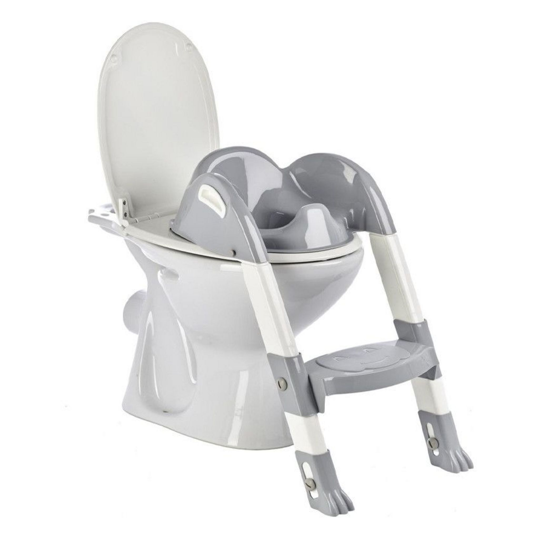 Babydan réducteur de WC avec marche blanc 215201 – e-shop-laboiteadoudous.be