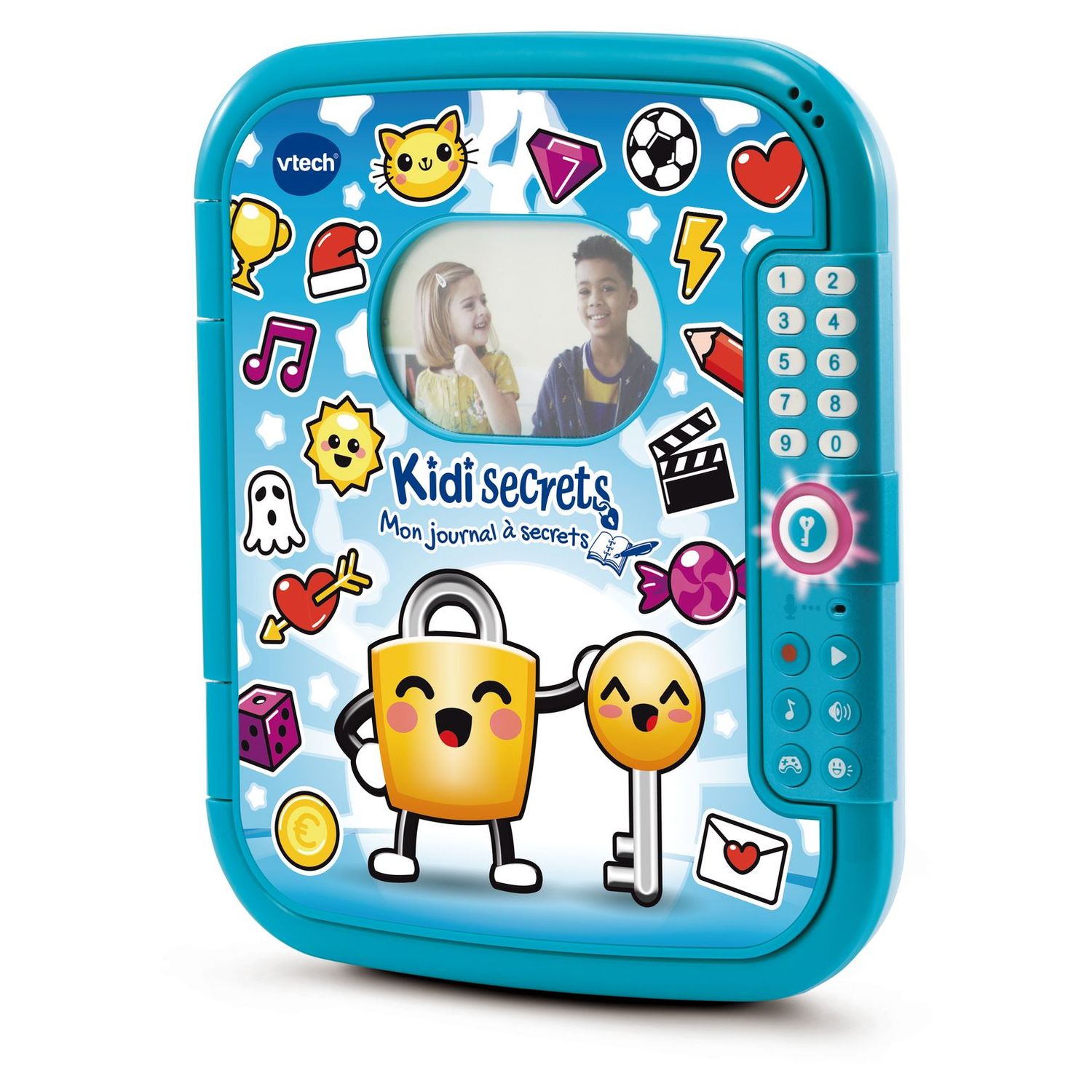 VTech - KidiSecrets Magic Glow, Journal Intime Électronique avec