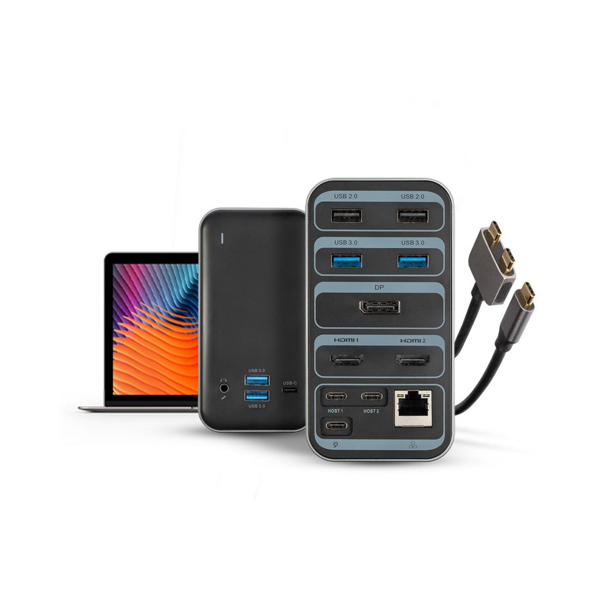 Station d'accueil PC portable Xtorm LINQ - Station d'accueil - pour  smartphone, tablette, ordinateur portable, ordinateur de bureau - USB-C -  HDMI