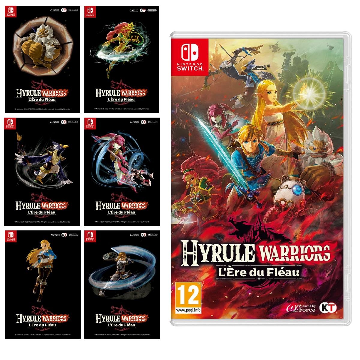 Code de téléchargement Hyrule Warriors: l'Ere du Fléau Nintendo Switch -  Jeux vidéo - Achat & prix