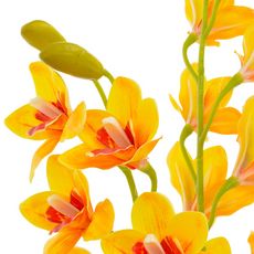 Plante artificielle avec pot Orchidee Jaune 90 cm