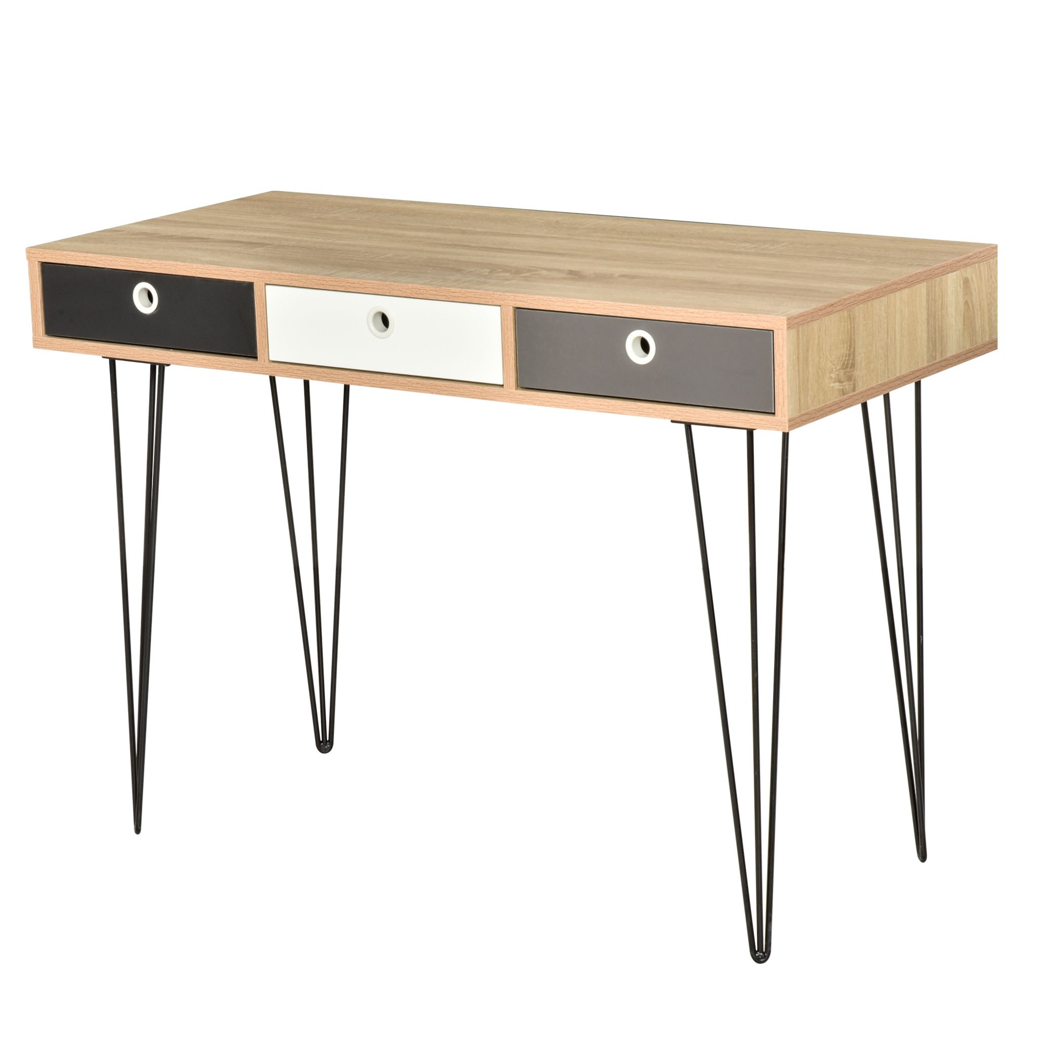 Table d'appoint pliable KOLOS couleur chrome - Table design